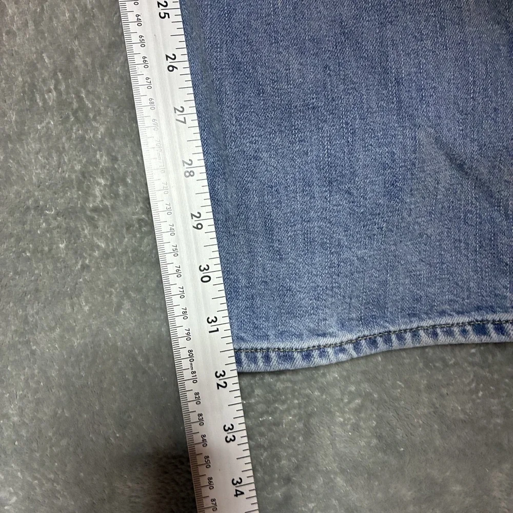 Vtg Banana Republic Mens Boot Cut Jeans 35x32 Casual Normcore Distressed Basic